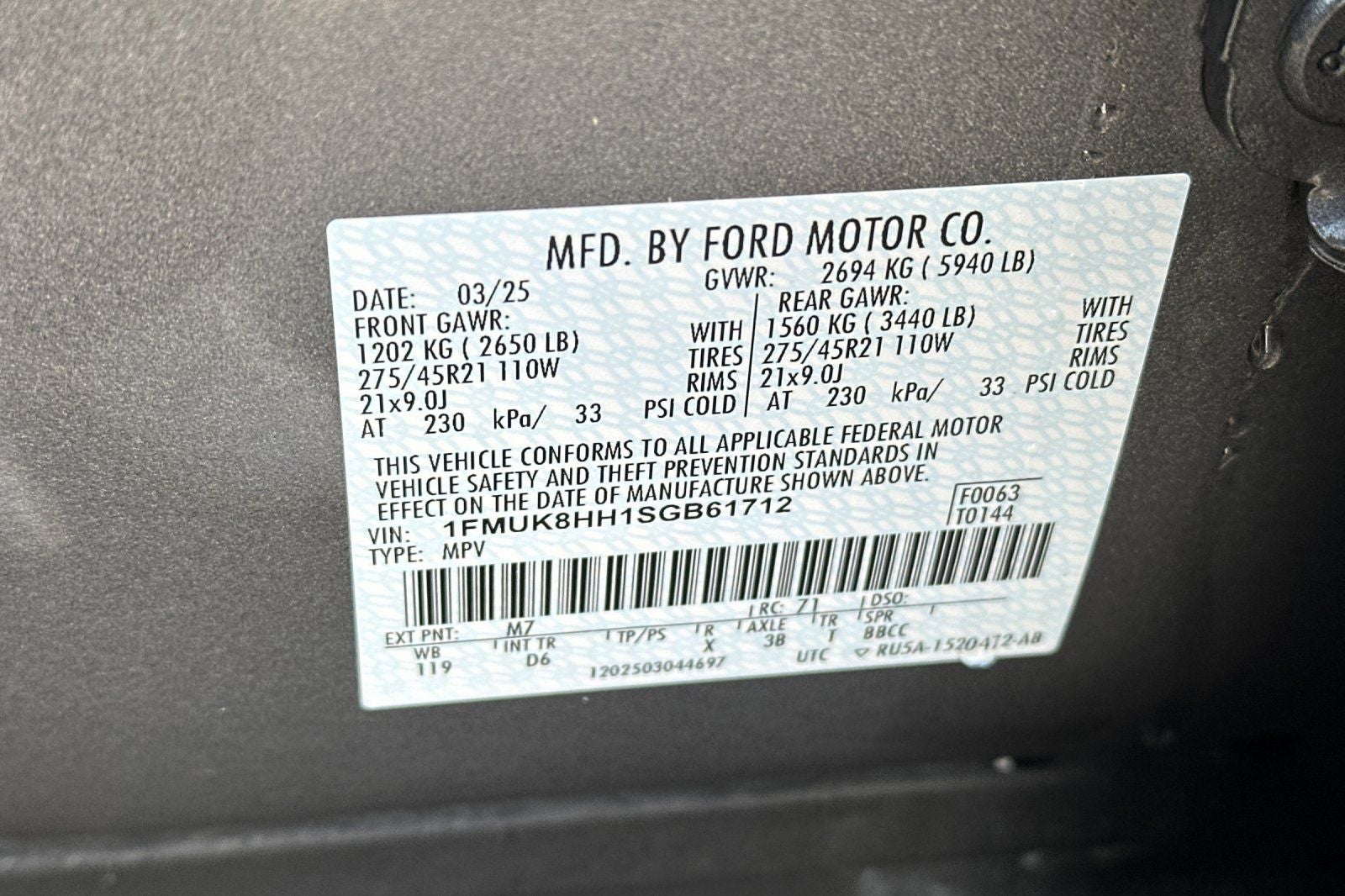 2025 Ford Explorer Platinum