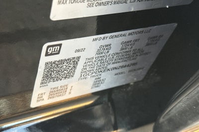 2022 Chevrolet Silverado 1500 LT