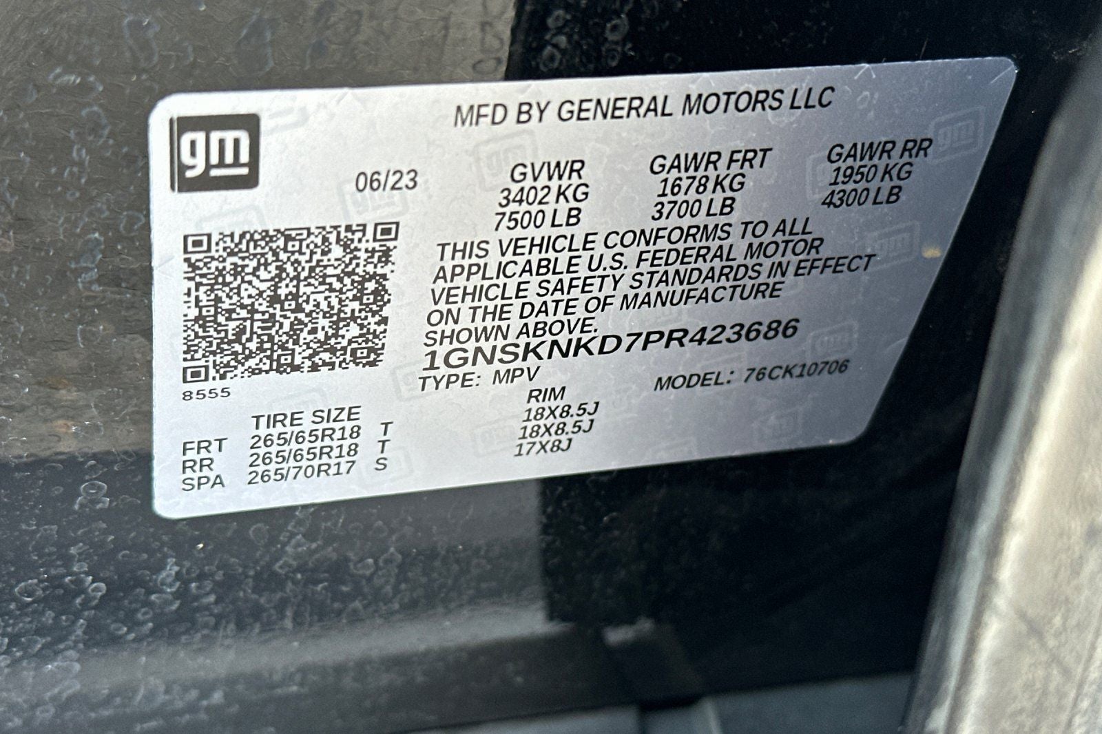 2023 Chevrolet Tahoe LT