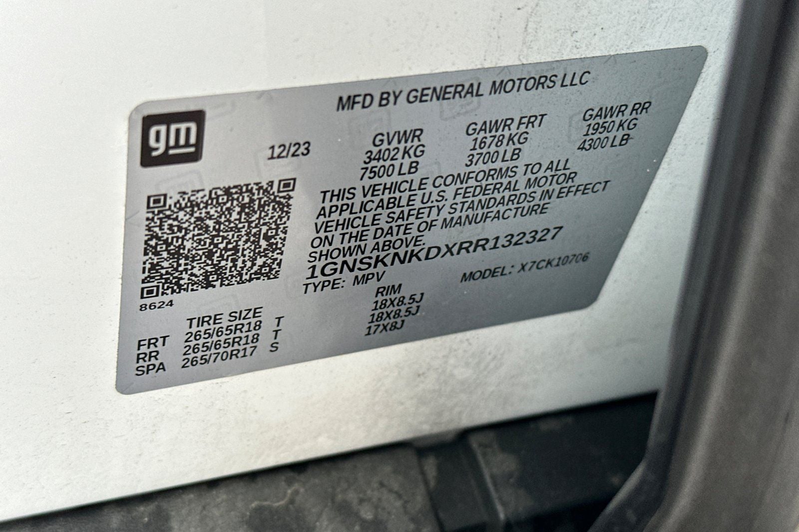 2024 Chevrolet Tahoe LT