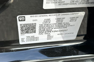 2022 Chevrolet Silverado 2500HD LTZ