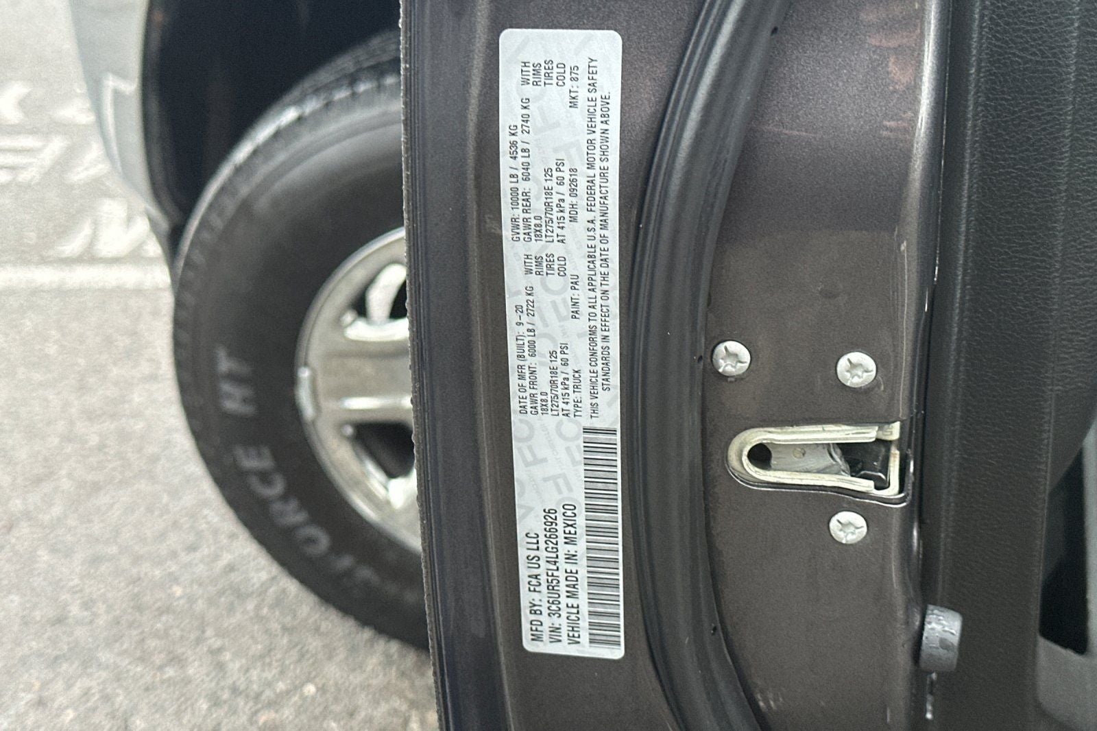 2020 RAM 2500 Laramie