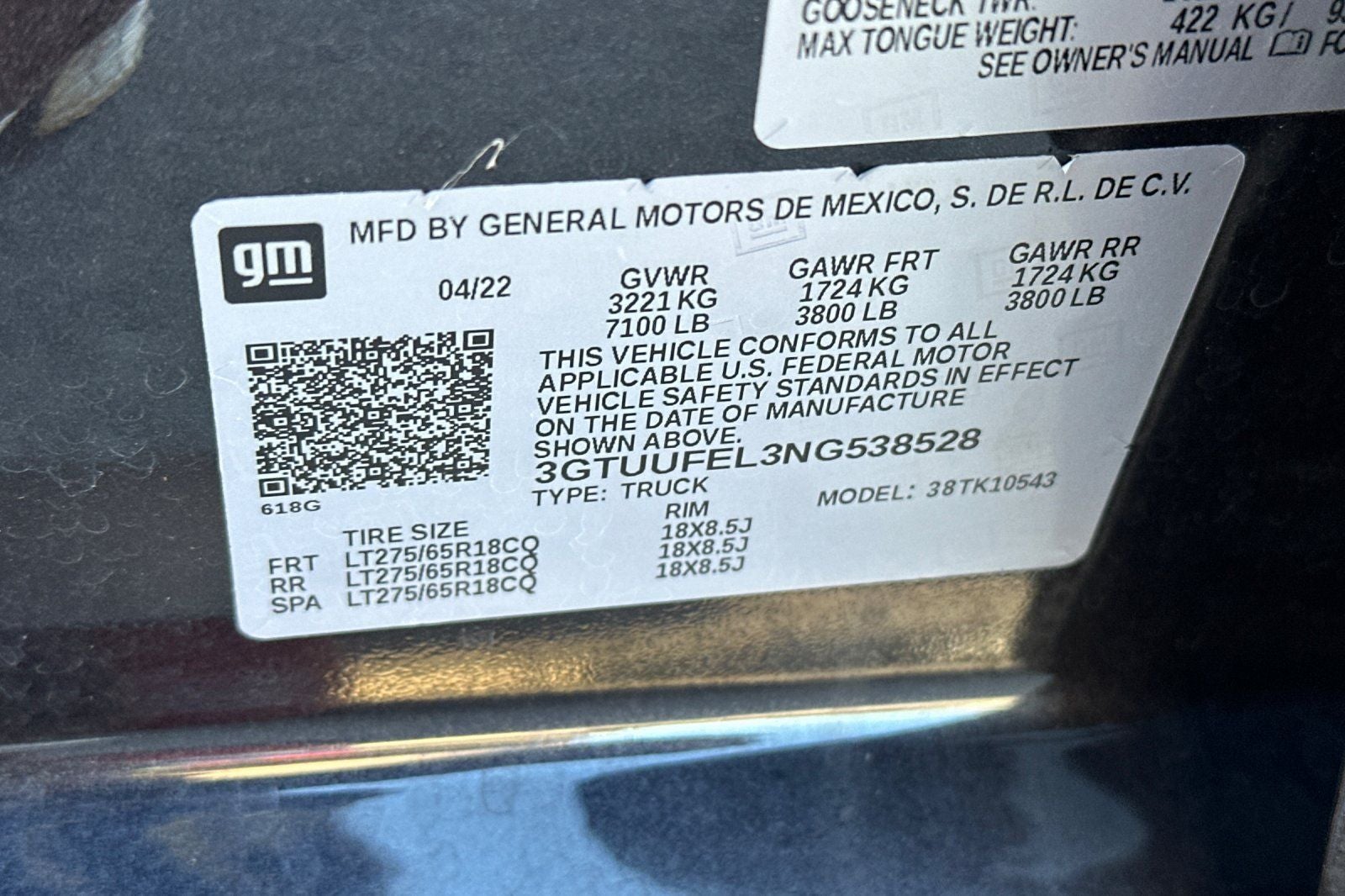 2022 GMC Sierra 1500 AT4X