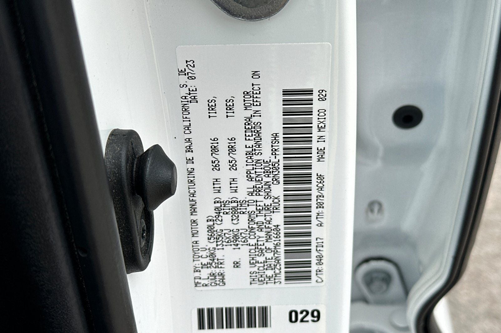2023 Toyota Tacoma TRD Off-Road V6