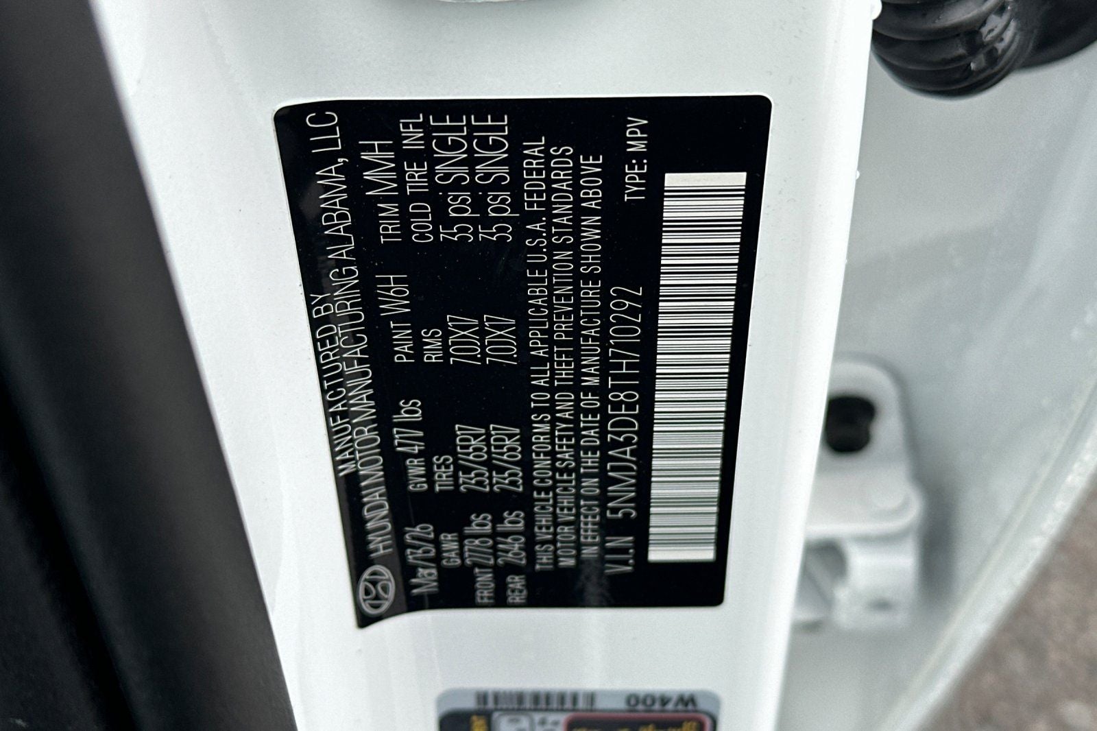 2026 Hyundai TUCSON SE