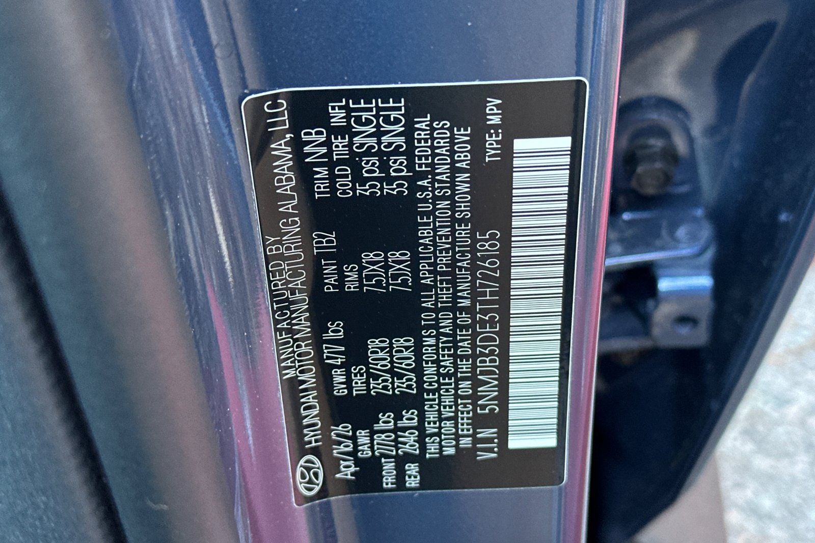 2026 Hyundai TUCSON SEL