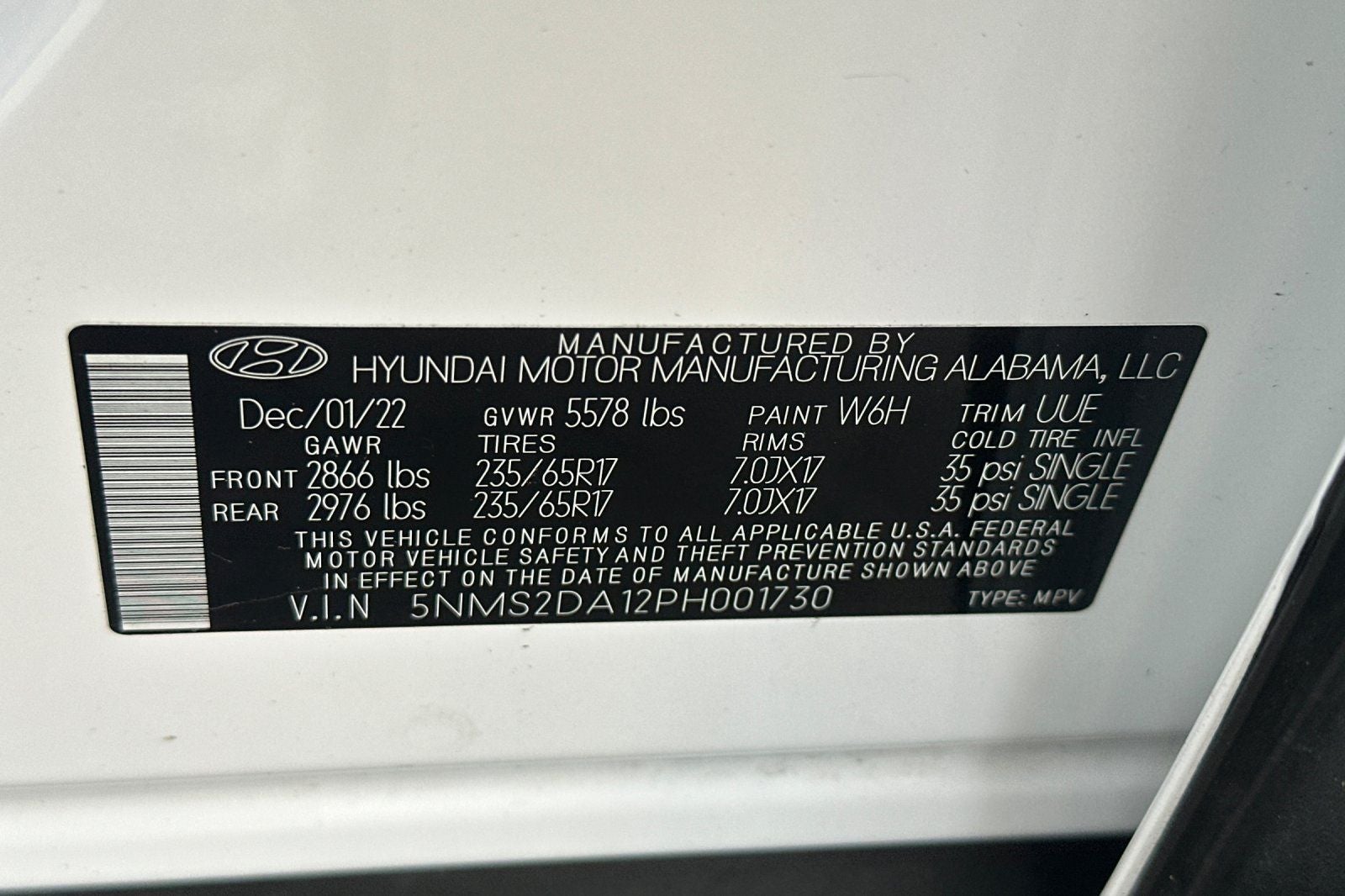 2023 Hyundai SANTA FE HYBRID Blue