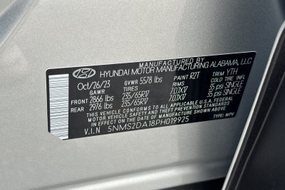 2023 Hyundai SANTA FE HYBRID Blue