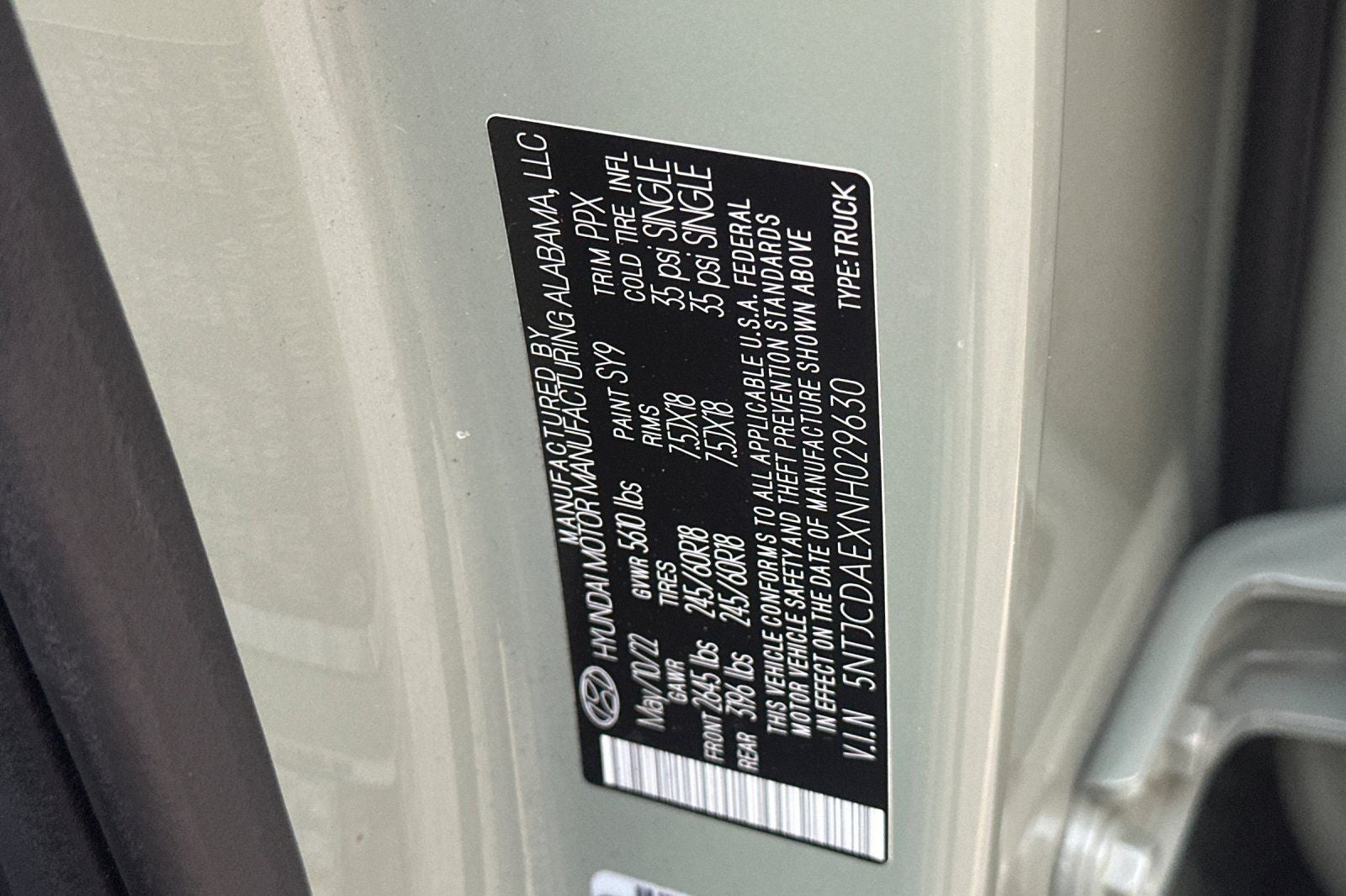 2022 Hyundai SANTA CRUZ SEL