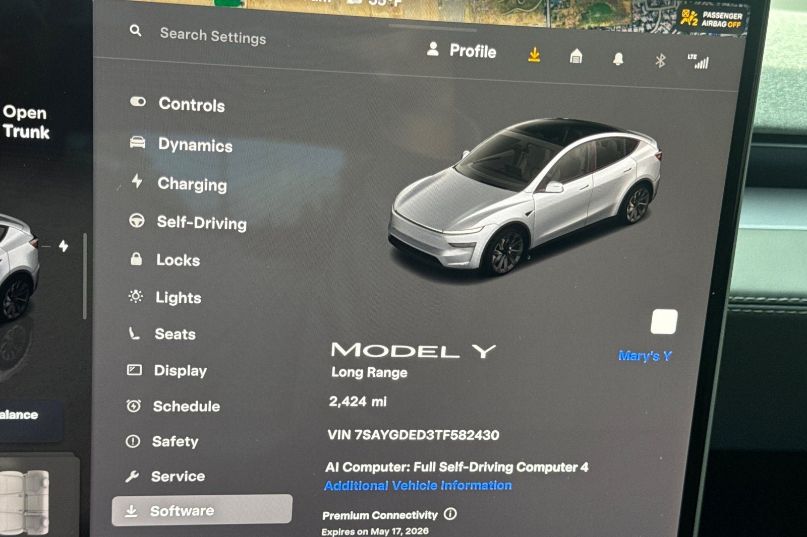 2026 Tesla Model Y Standard Range