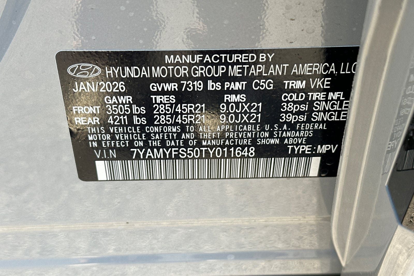 2026 Hyundai IONIQ 9 Performance Calligraphy