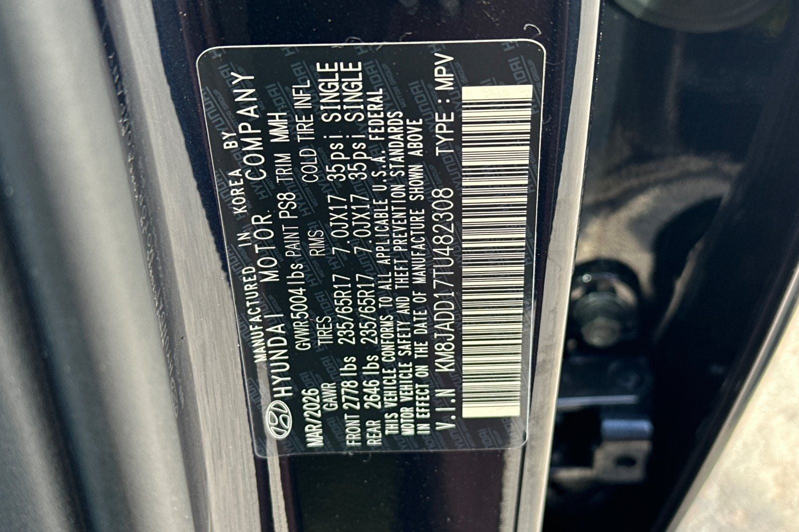 2026 Hyundai TUCSON HYBRID Blue SE