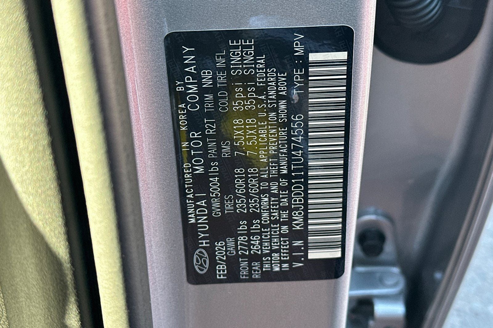 2026 Hyundai TUCSON HYBRID SEL Petaluma CA | North Bay Hyundai ...