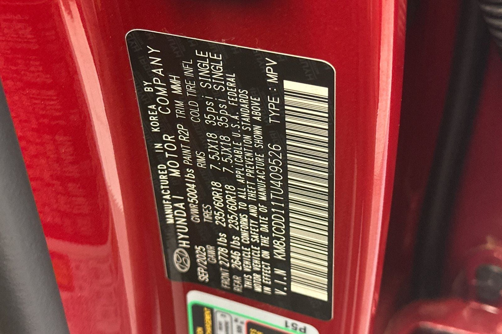 2026 Hyundai TUCSON HYBRID SEL Convenience