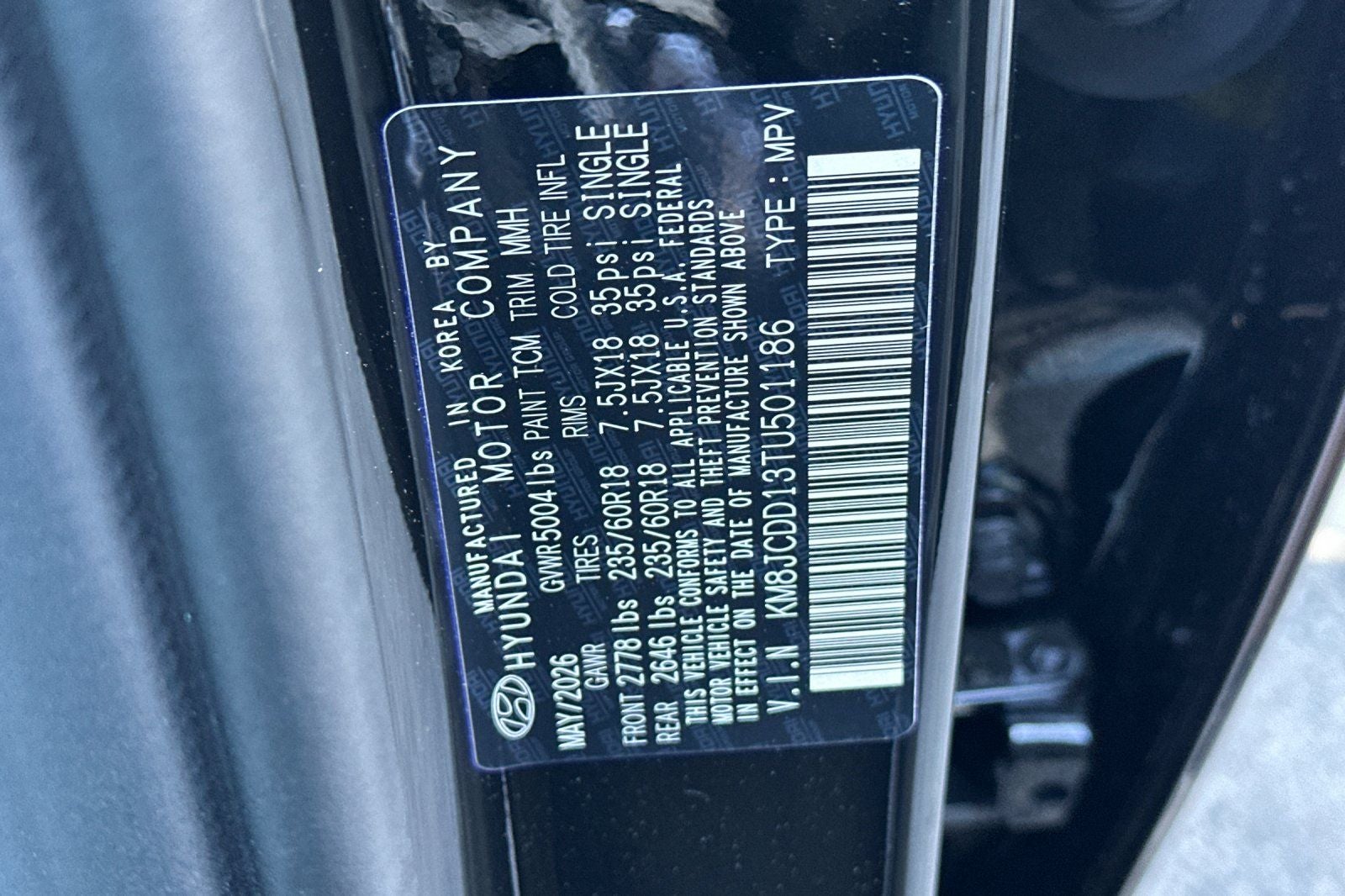 2026 Hyundai TUCSON HYBRID SEL Convenience