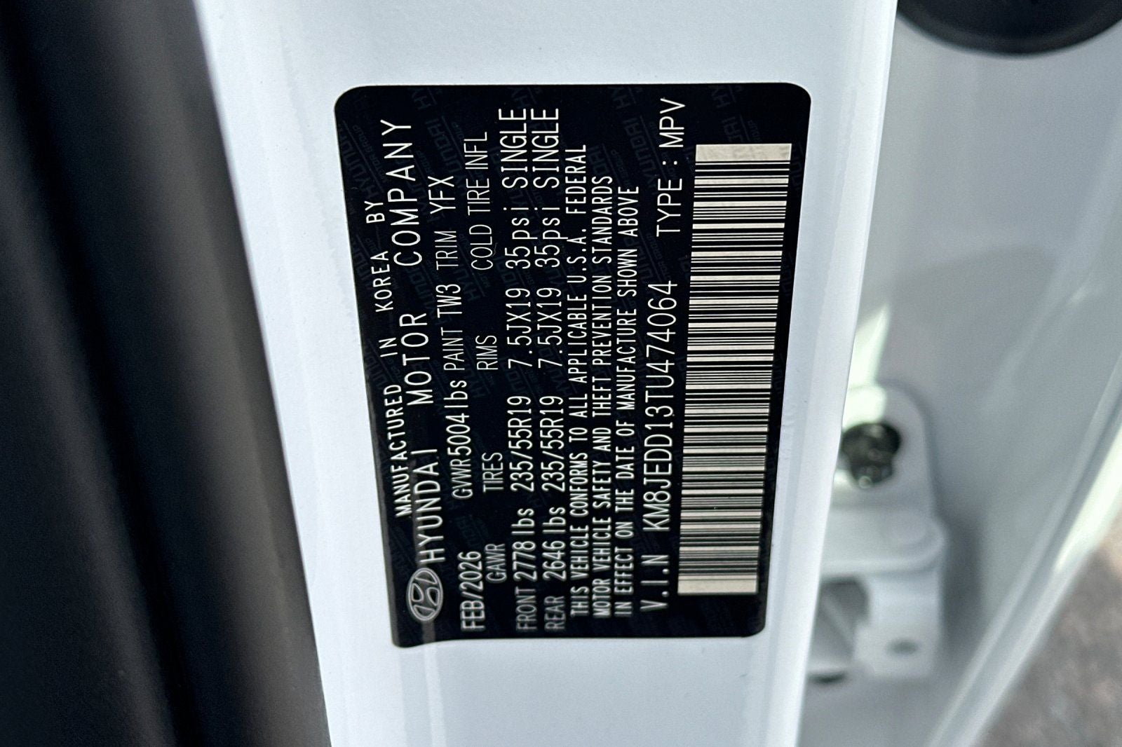 2026 Hyundai TUCSON HYBRID Limited