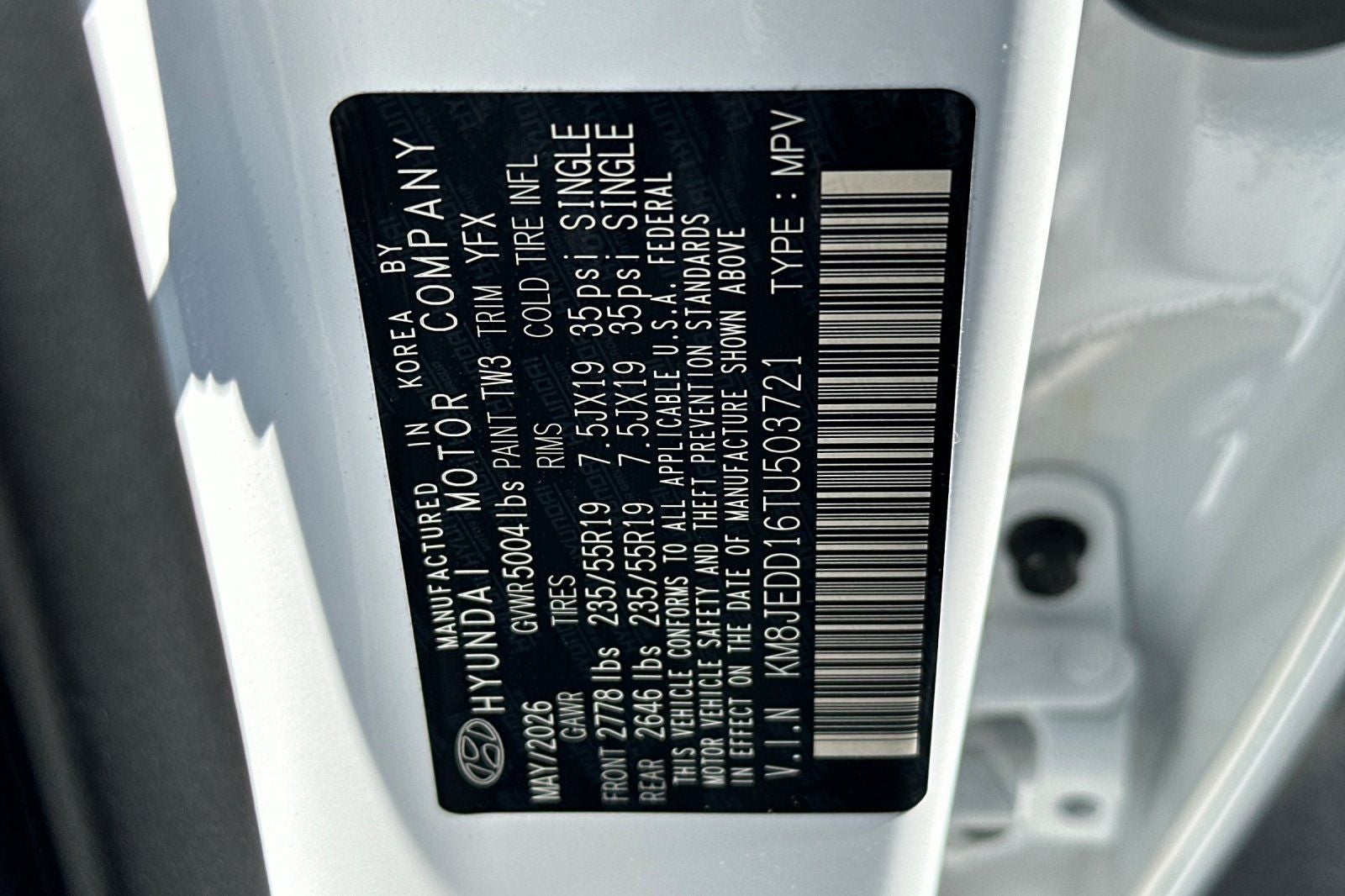 2026 Hyundai TUCSON HYBRID Limited