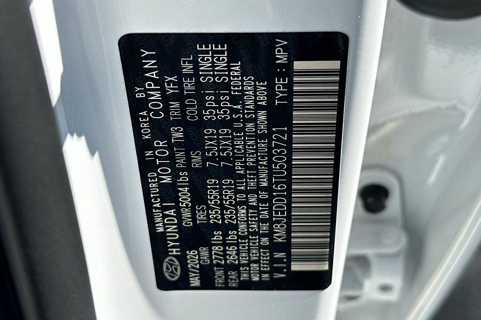 2026 Hyundai TUCSON HYBRID Limited