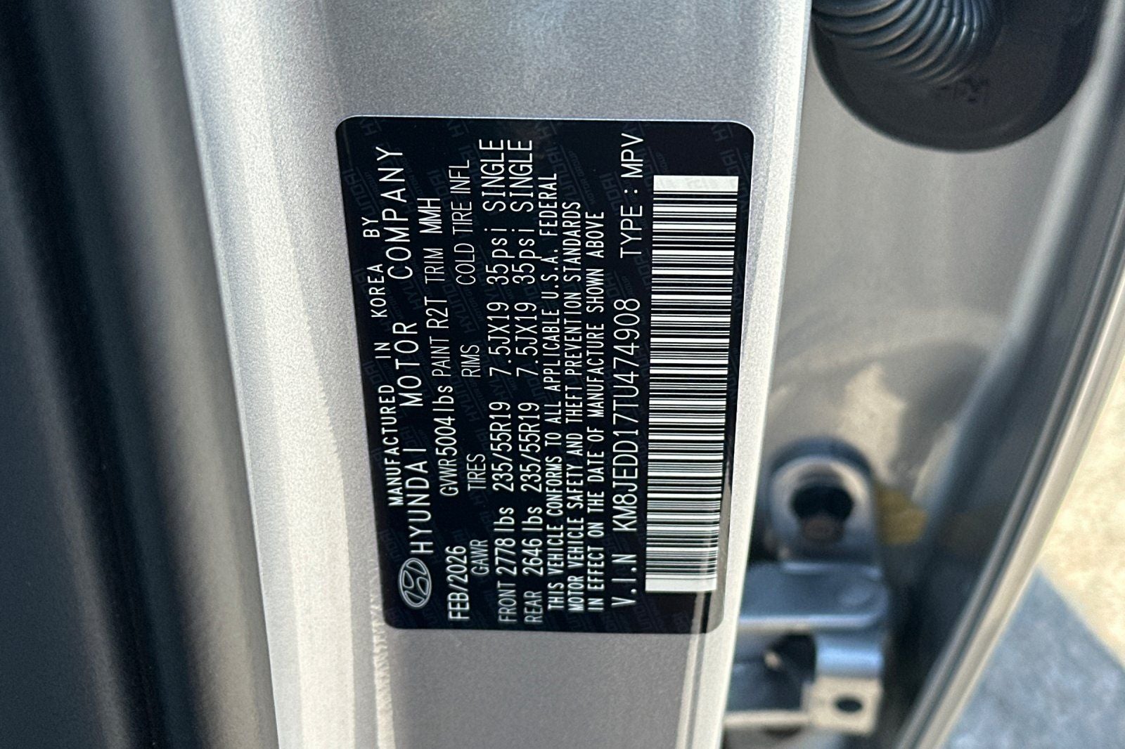 2026 Hyundai TUCSON HYBRID Limited