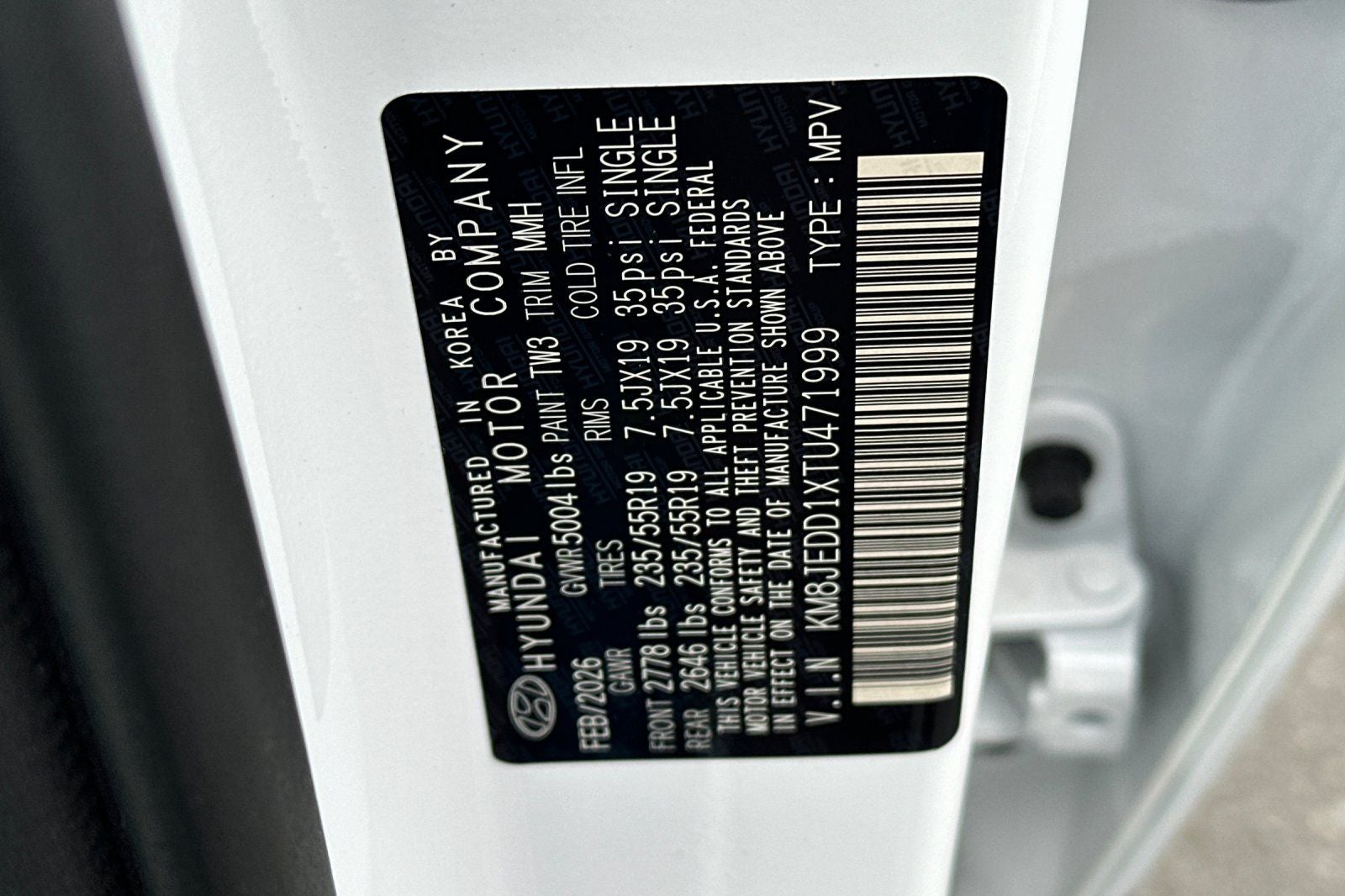 2026 Hyundai TUCSON HYBRID Limited