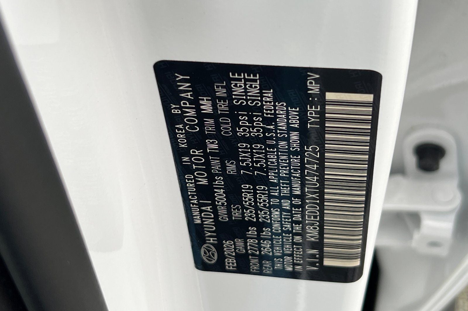2026 Hyundai TUCSON HYBRID Limited