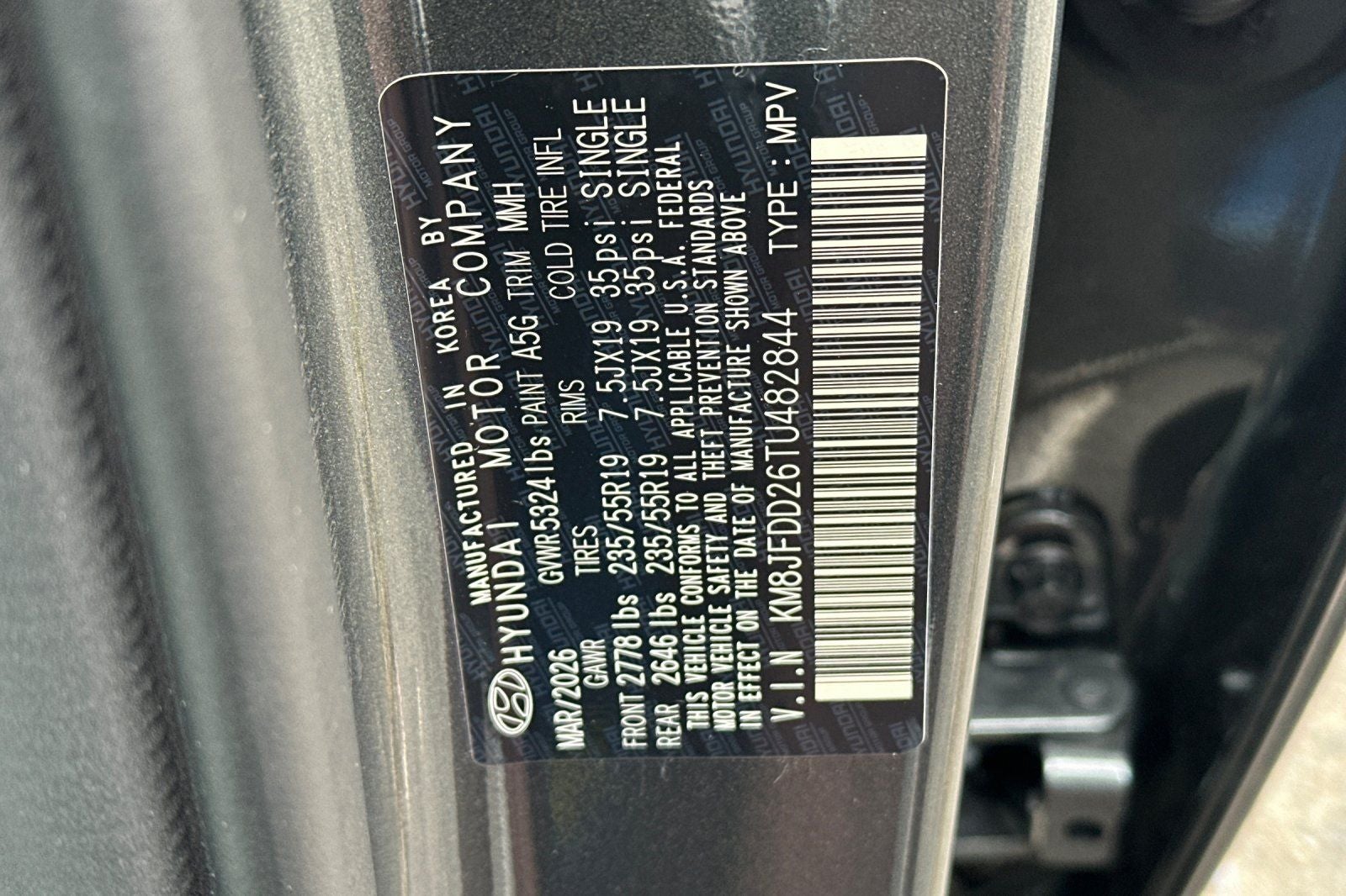 2026 Hyundai TUCSON PLUG-IN HYBRID Limited