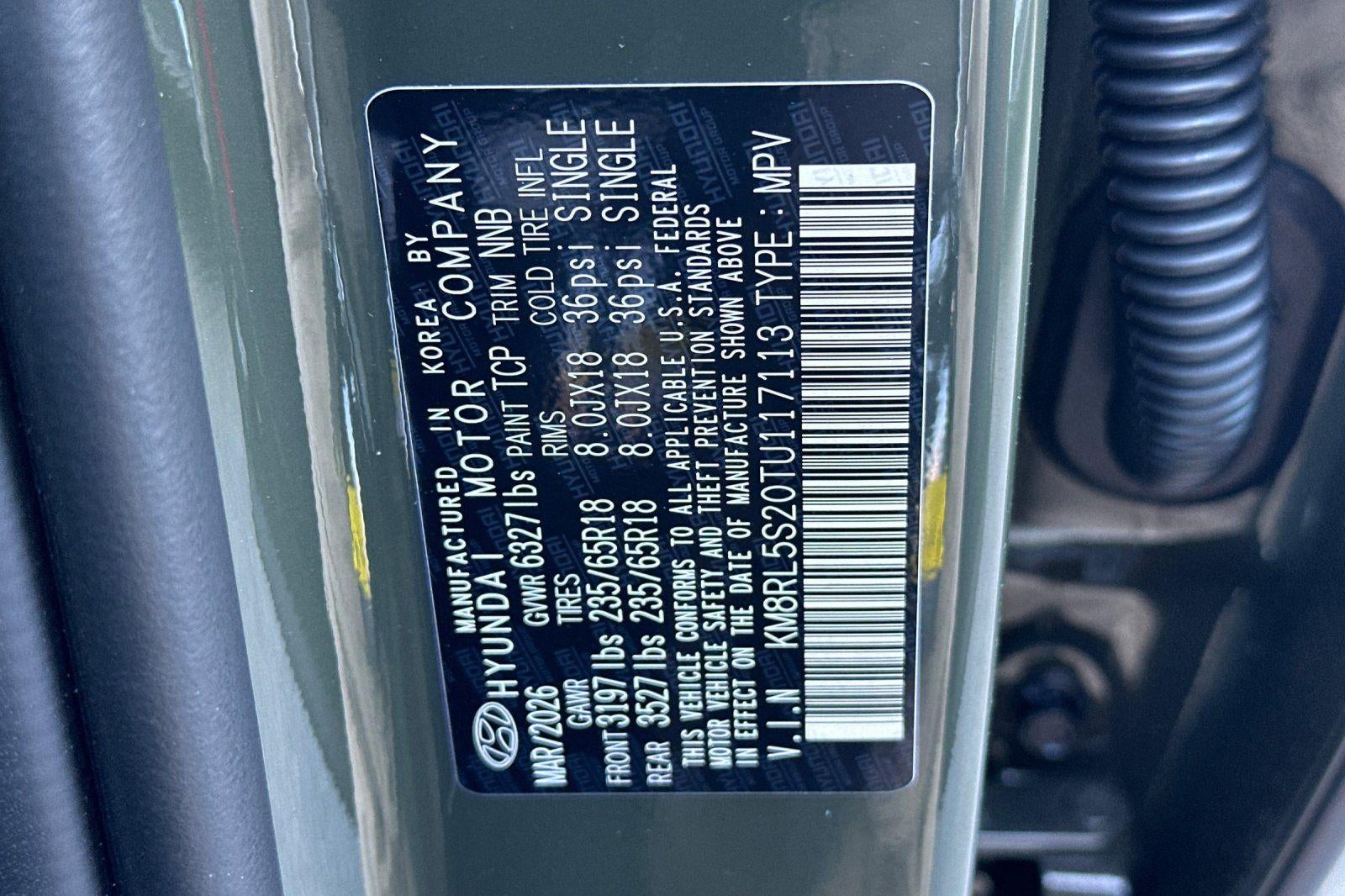 2026 Hyundai PALISADE SEL FWD