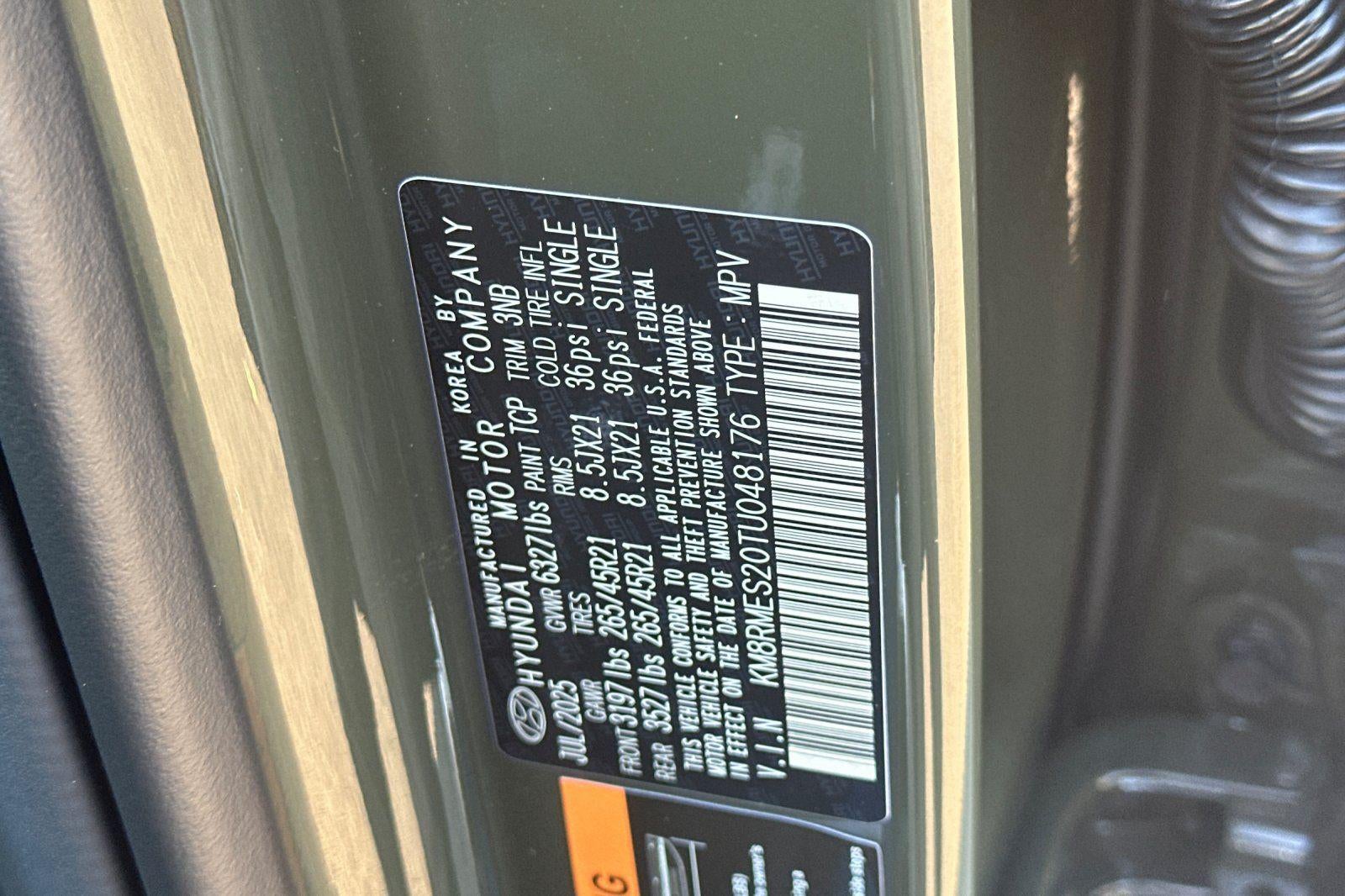 2026 Hyundai PALISADE Calligraphy AWD