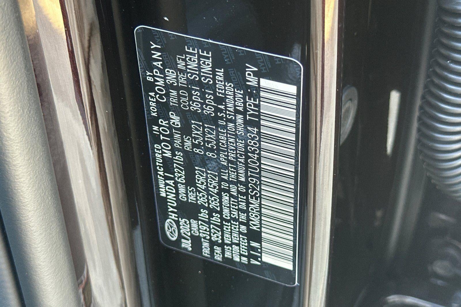 2026 Hyundai PALISADE Calligraphy AWD