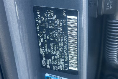 2026 Hyundai PALISADE HYBRID Calligraphy