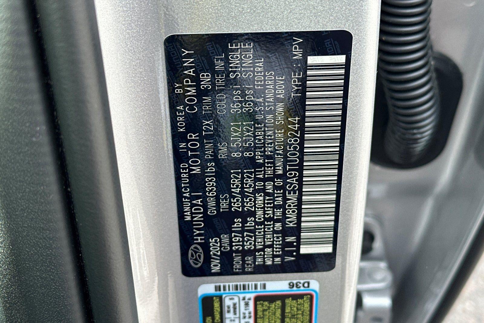 2026 Hyundai PALISADE HYBRID Calligraphy