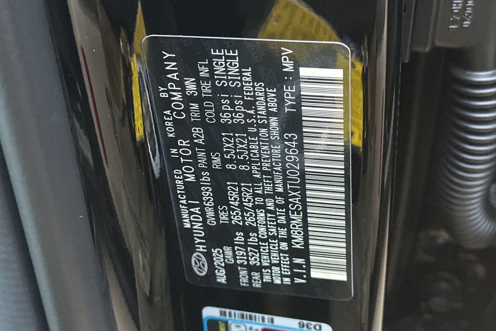 2026 Hyundai PALISADE HYBRID Calligraphy