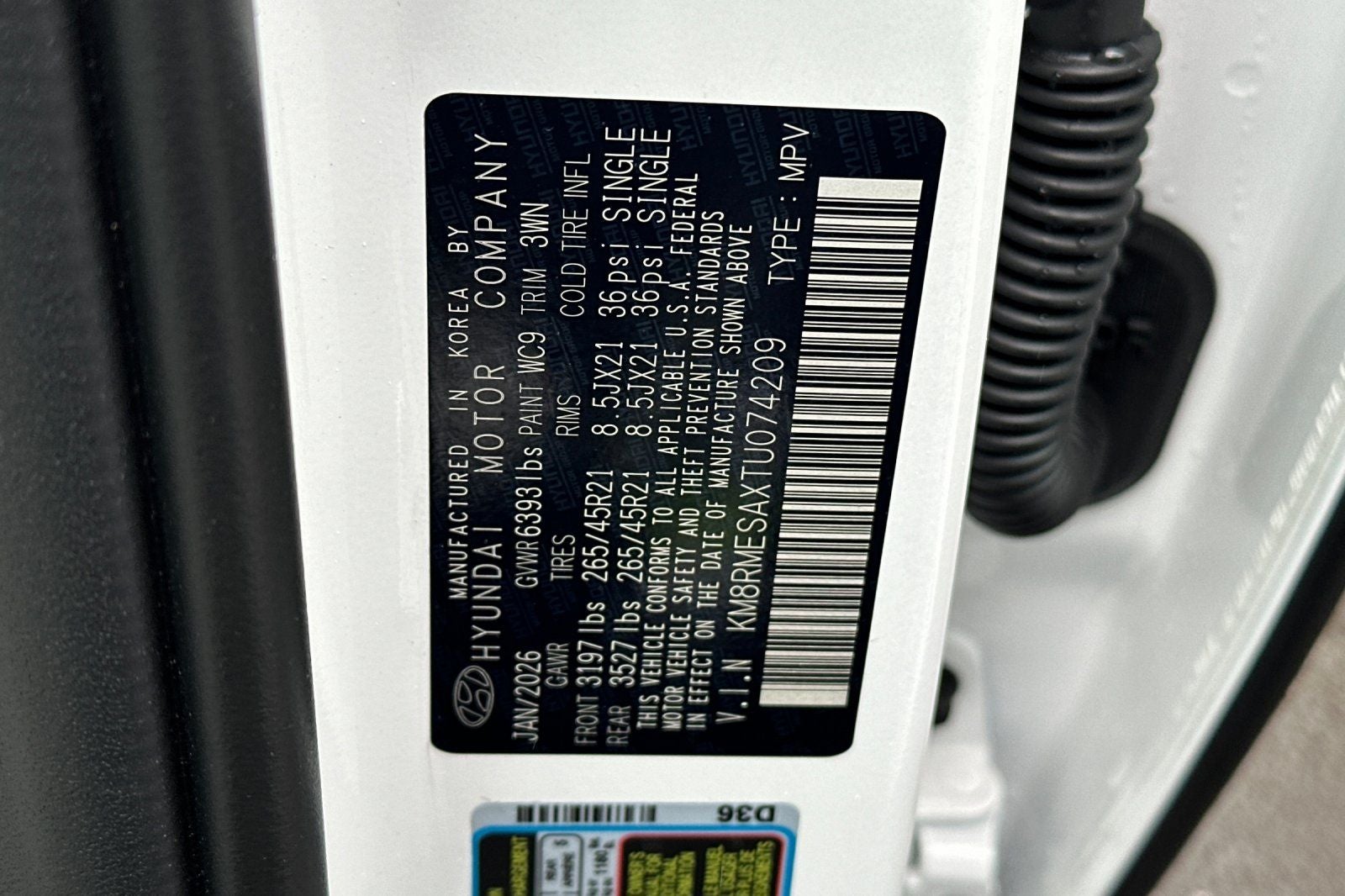 2026 Hyundai PALISADE HYBRID Calligraphy