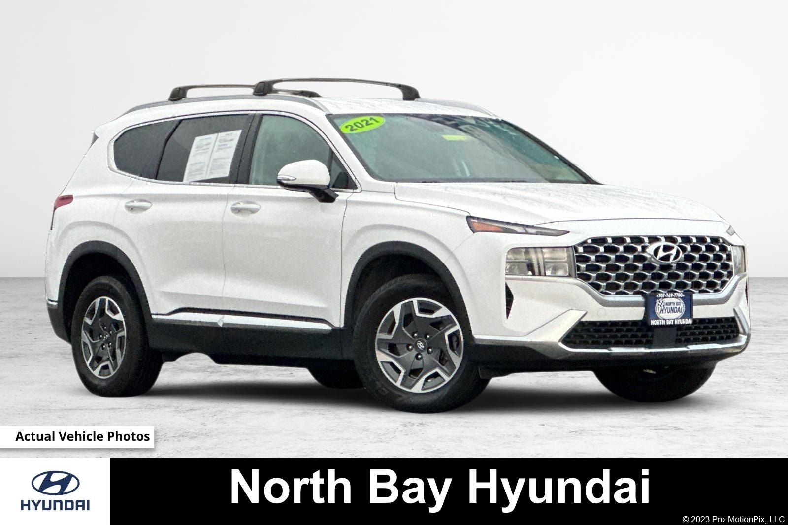 2021 Hyundai SANTA FE HYBRID Blue