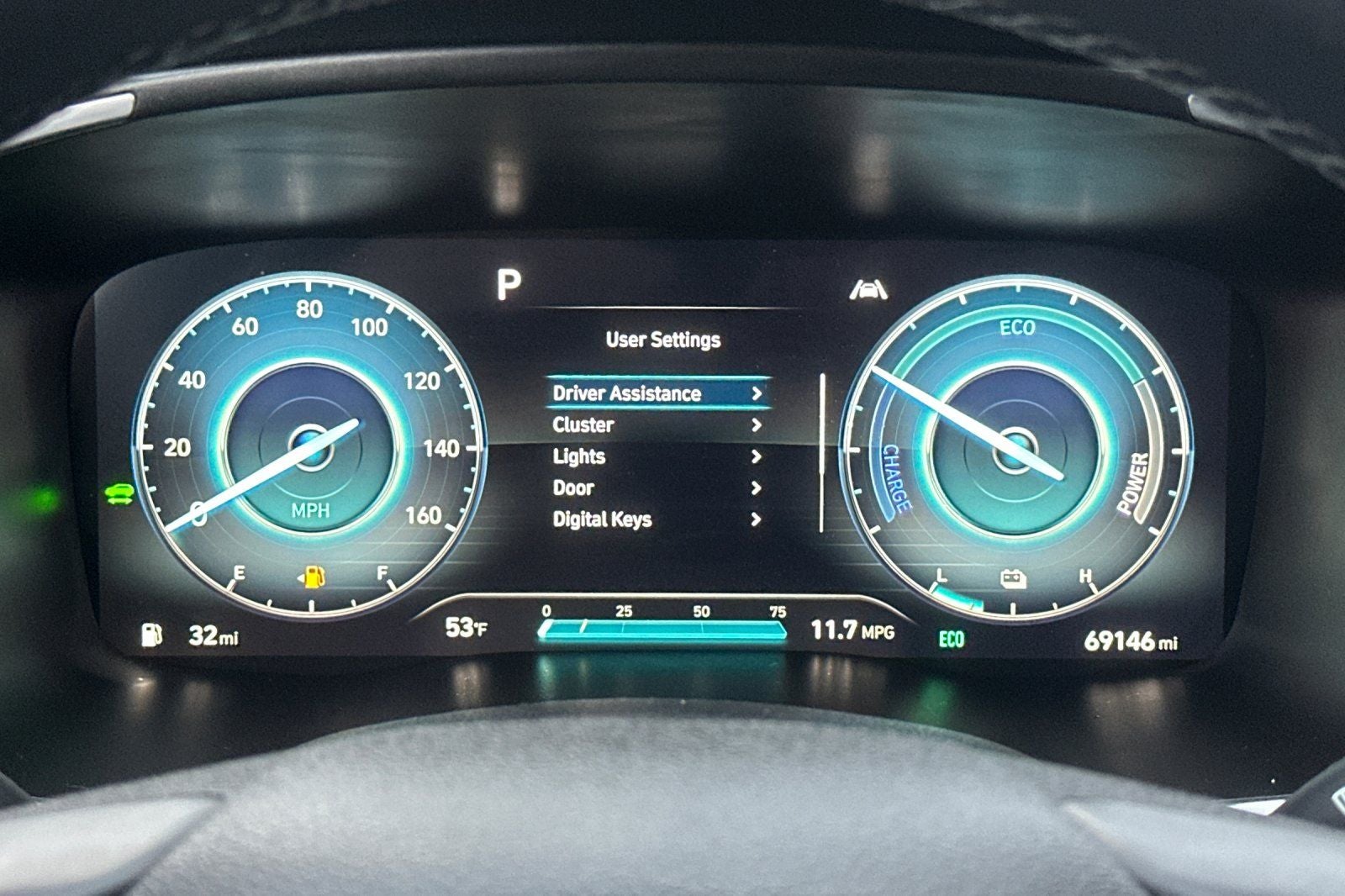 2021 Hyundai SANTA FE HYBRID Blue