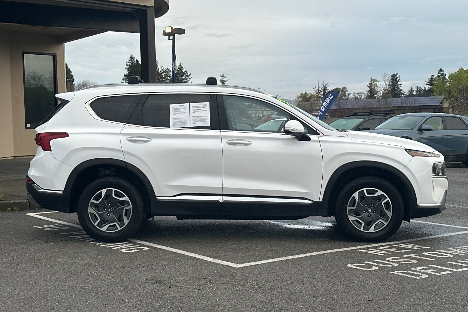 2021 Hyundai SANTA FE HYBRID Blue