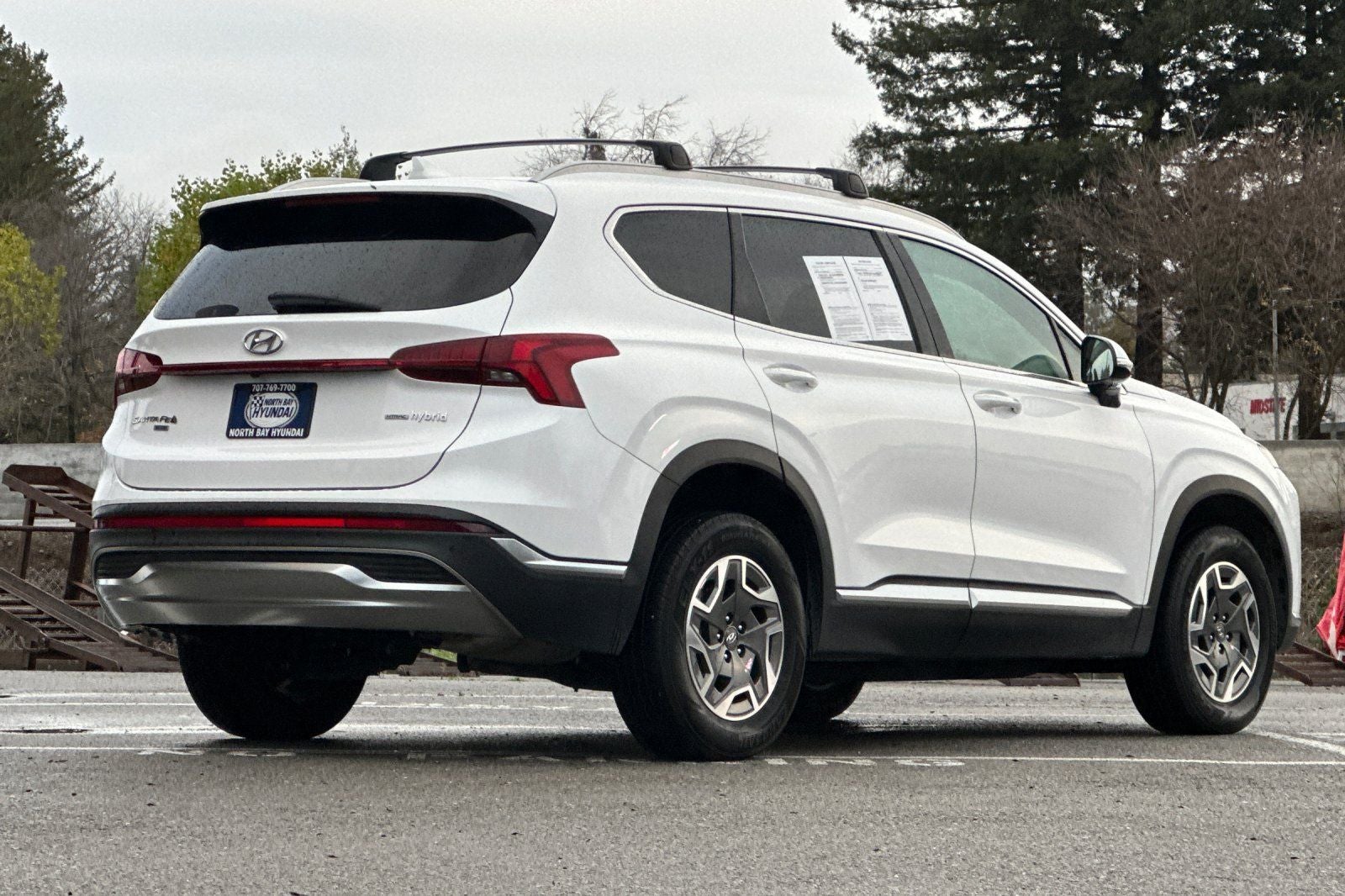 2021 Hyundai SANTA FE HYBRID Blue