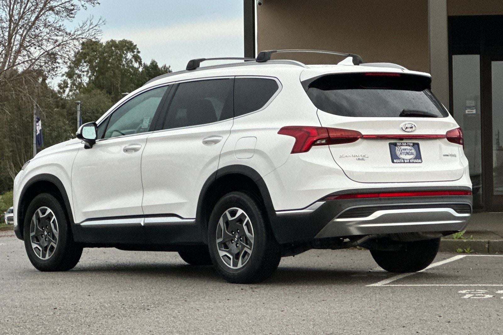 2021 Hyundai SANTA FE HYBRID Blue