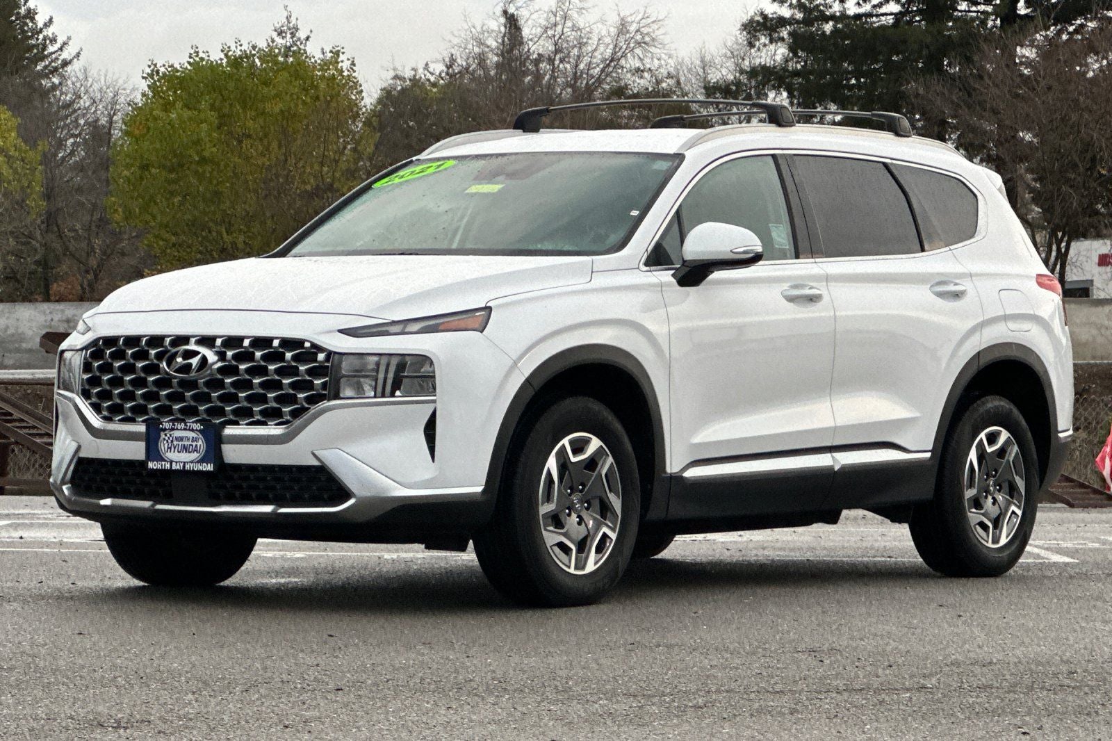 2021 Hyundai SANTA FE HYBRID Blue