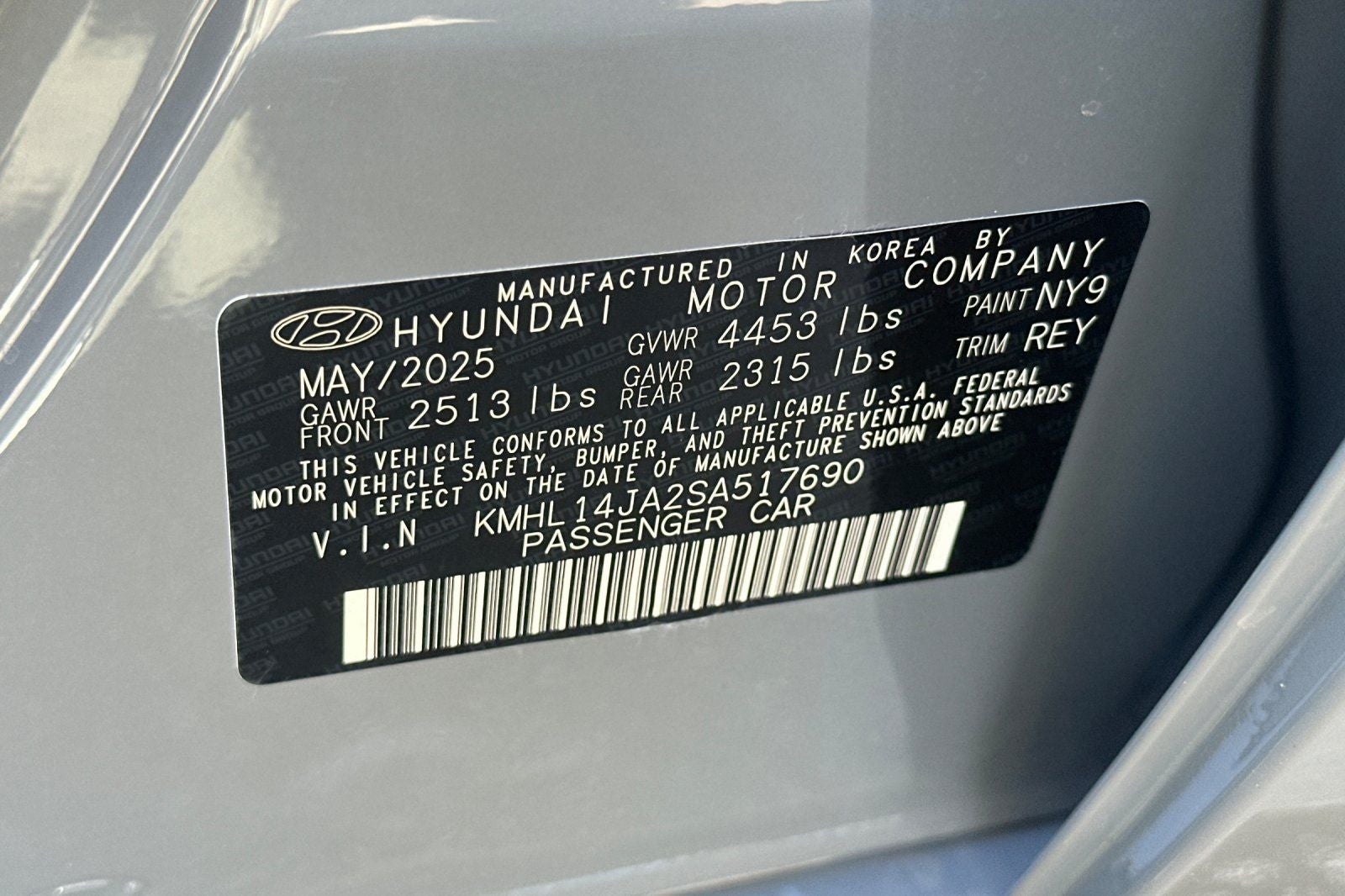 2025 Hyundai SONATA SEL Convenience