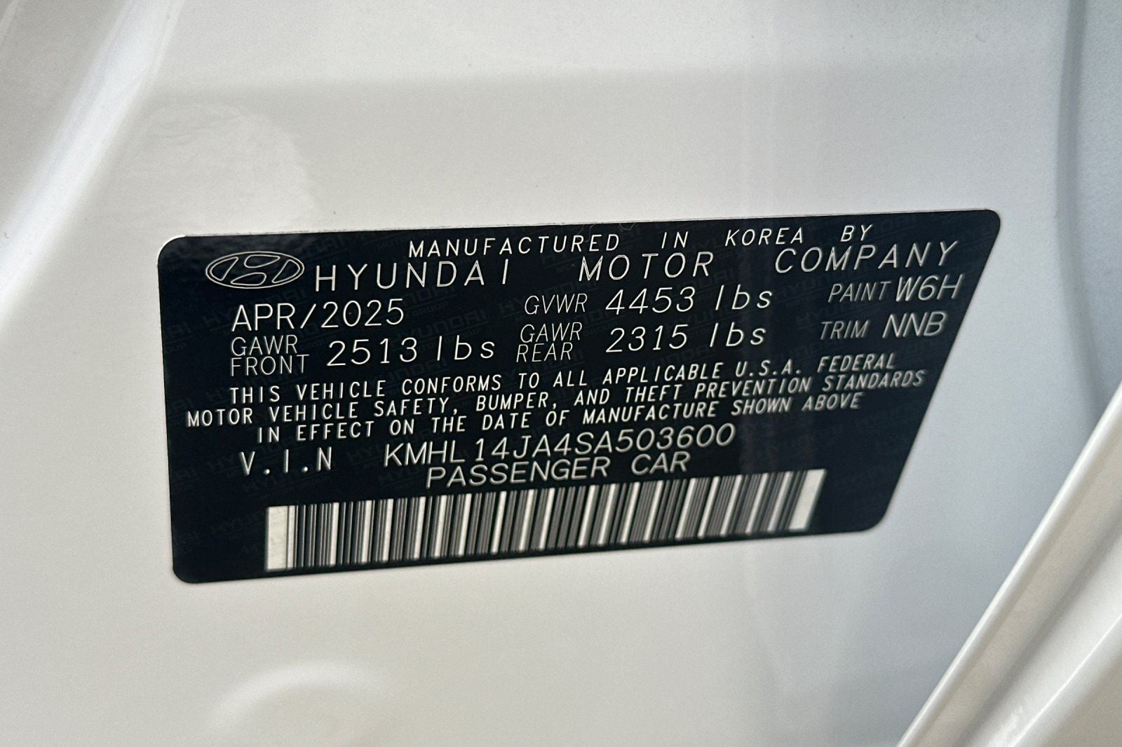 2025 Hyundai SONATA SEL Convenience