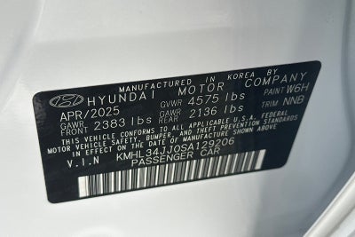2025 Hyundai SONATA HYBRID SEL