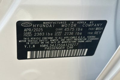 2025 Hyundai SONATA HYBRID SEL