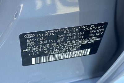 2025 Hyundai SONATA HYBRID SEL