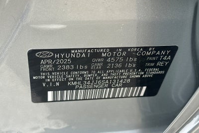 2025 Hyundai SONATA HYBRID SEL