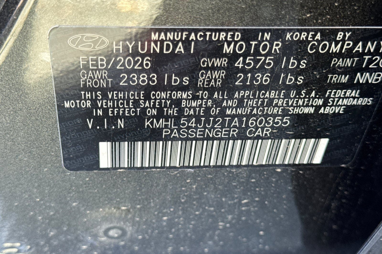 2026 Hyundai SONATA HYBRID Limited