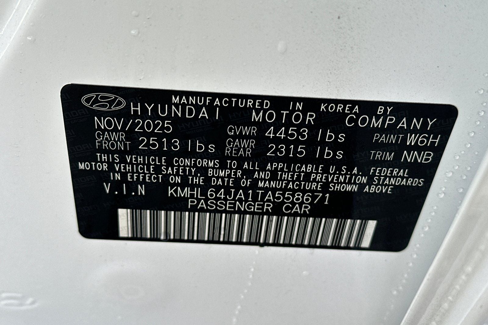 2026 Hyundai SONATA SEL Sport