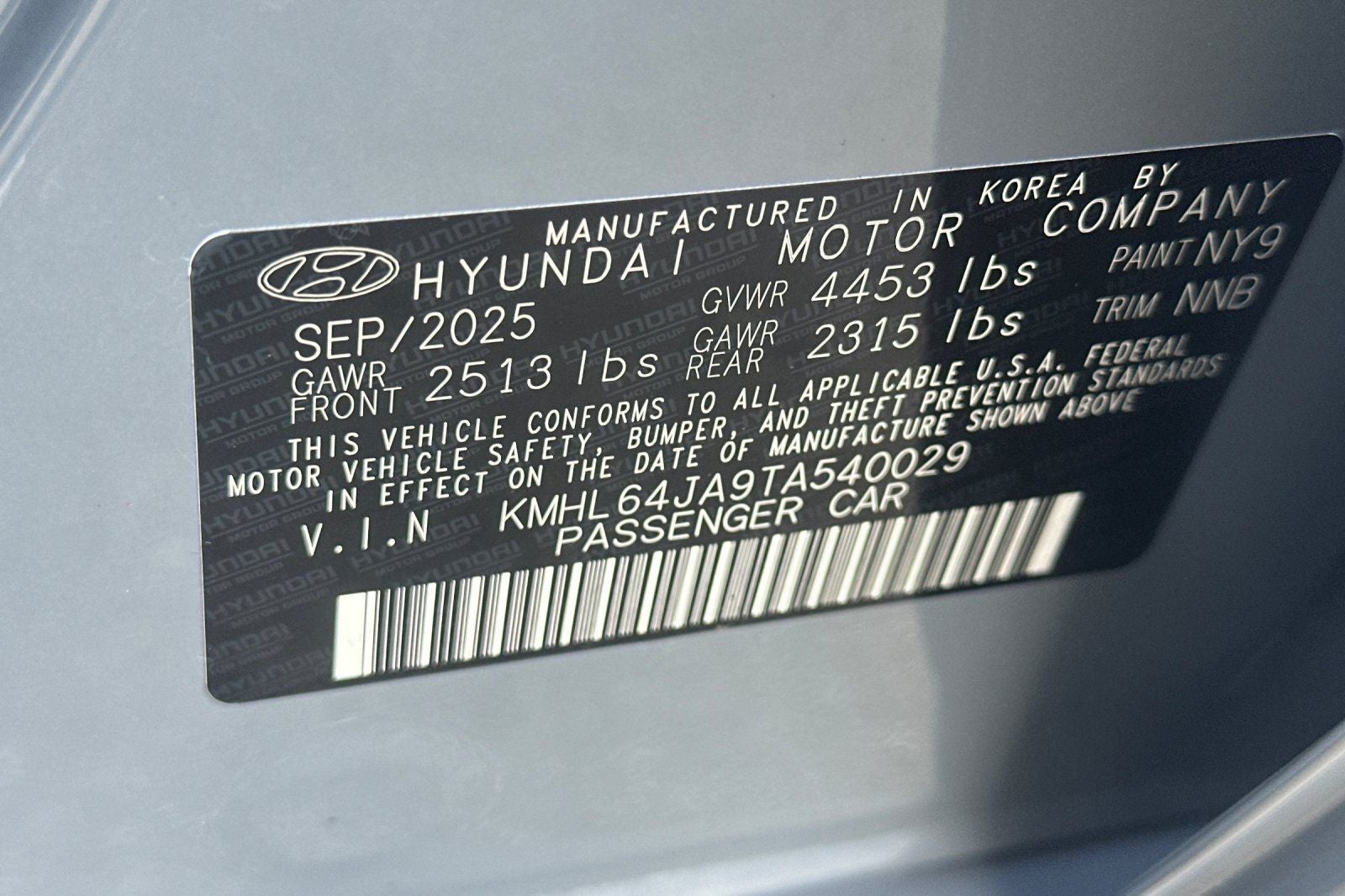 2026 Hyundai SONATA SEL Sport