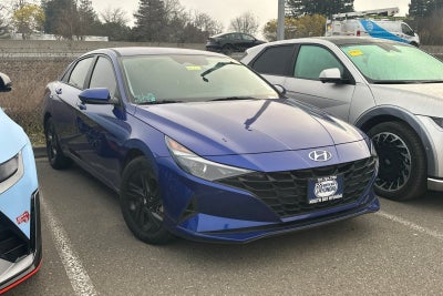 2022 Hyundai ELANTRA HYBRID Blue