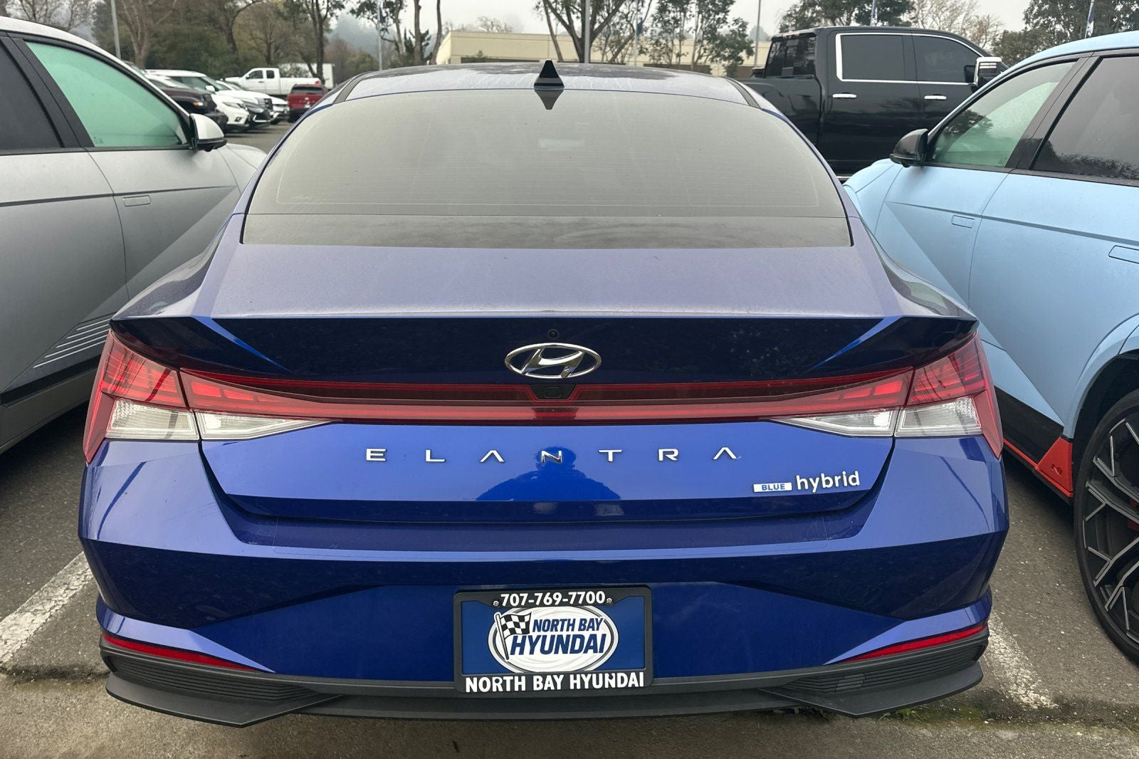 2022 Hyundai ELANTRA HYBRID Blue